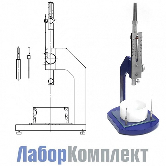 Прибор вика для определения сроков схватывания цементных растворов